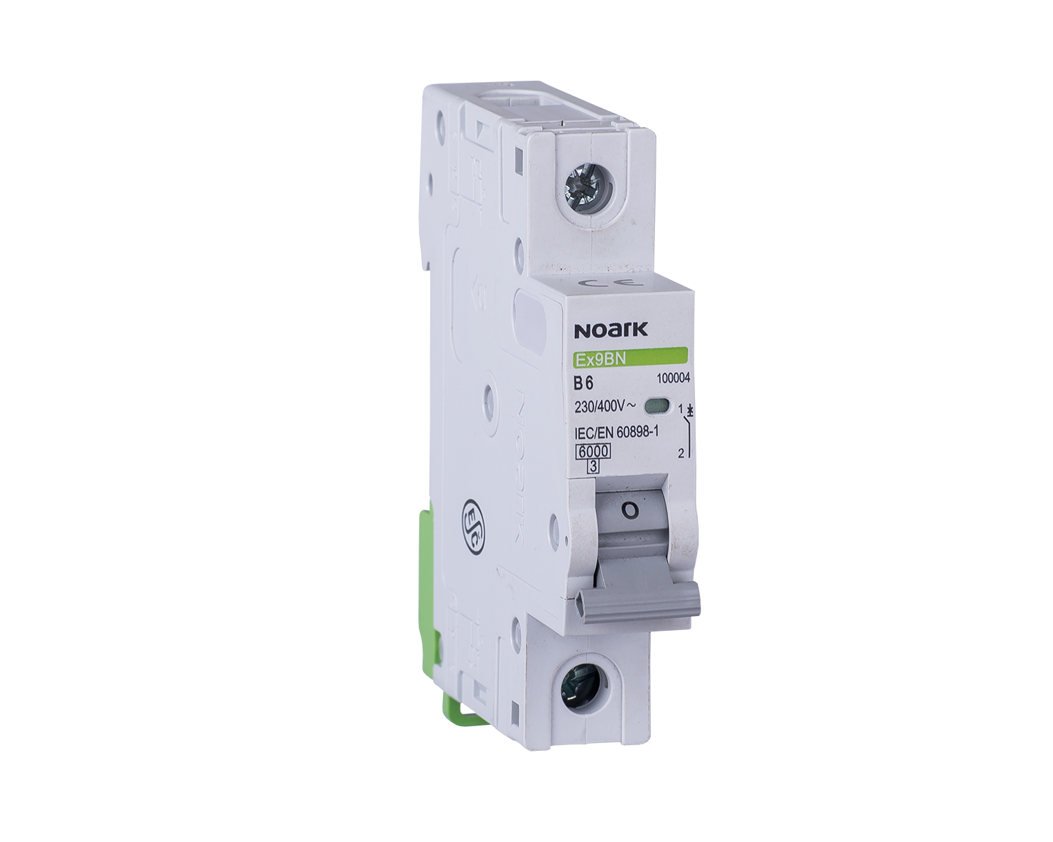 Mini intreruptor automat Noark (100006) Ex9BN, 1P (pol), curent nominal 10A, curba declansare B
